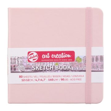 Talens Art Creation Sketch Books, Pastel Pink - 4.7" x 4.7"