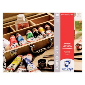 Acrylic Paper Pad 370g -  24 x 32cm - Van Gogh 93162432