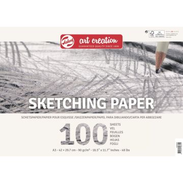 Sketch Paper 42 x 29,7 cm 90 g - Talens Art Creation 9318001M
