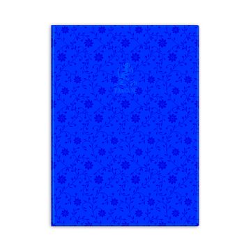 Single Line Book A4 Transparent Blue 60/S PCV Falcon