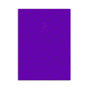 Single Line Book A4 Transparent Purple 60/S PCV Falcon