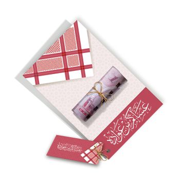 Al Fakhama cards Set of 10 Eid Money Card Green Girl Design