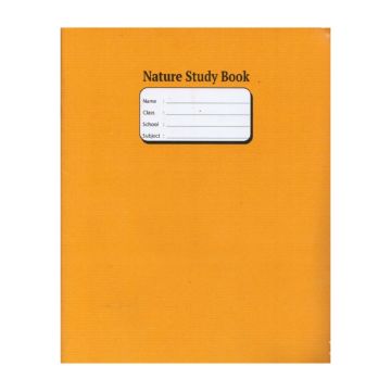 Nature Study Book 10x8 60L Brown Cover PVC Falcon 00341