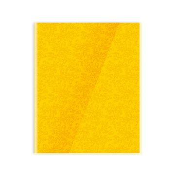 Single Line Book 10x8" Transparent Yellow 60/S PVC Falcon