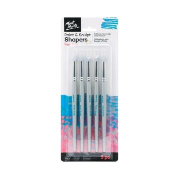 Mont Marte Paint & Sculpt Shapers 5pc