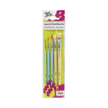 Assorted Paint Brushes Discovery 5pc - 39