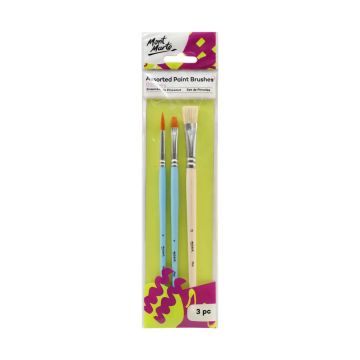 Assorted Paint Brushes Discovery 3pc -41