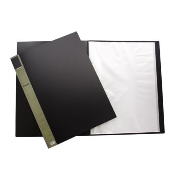Display book 20 pockets A3 Black W-143