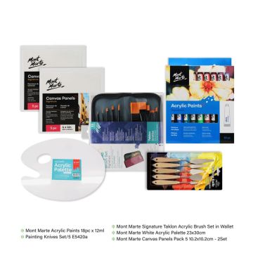 Acrylic Painting Intermediate Set