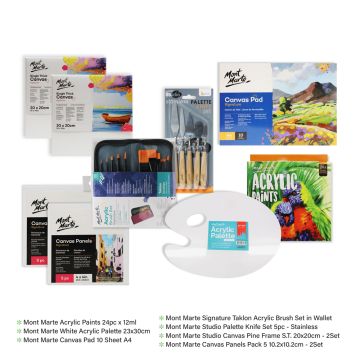 Acrylic Painting Advance Set