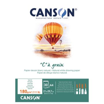 Canson Drawing Paper Pads C Grain A4 180 g