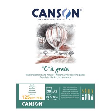Canson C A Grain Drawing 125 GSM - A3