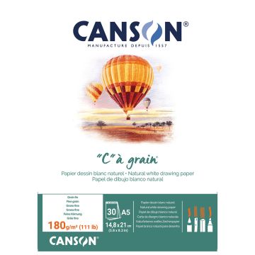 Canson C A Grain Drawing 180 GSM - A5