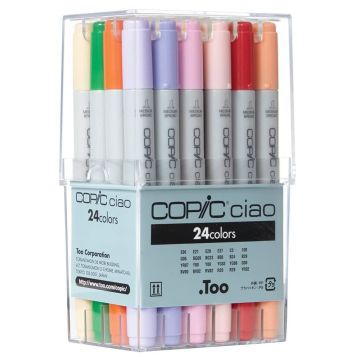 Copic Ciao Marker Basic Marker Set 24