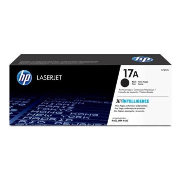 HP 17A Black Original LaserJet Toner Cartridge, CF217A