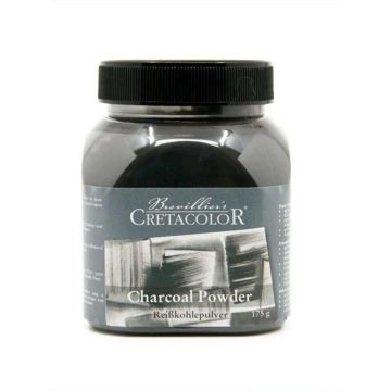Cretacolor Charcoal Powder, 175g Jar