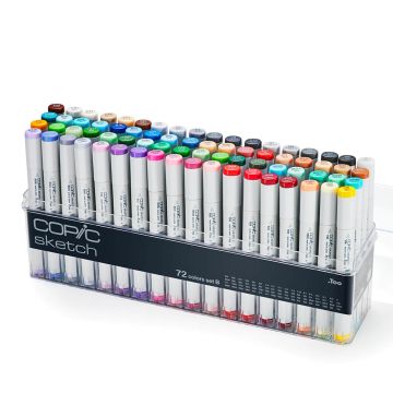 Copic Sketch Markers set of 72 - Set B