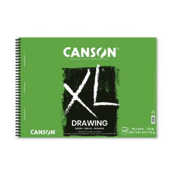 Canson XL Drawing Pads, 18" x 24"