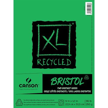 Canson XL Series Recycled Bristol Paper 9" x 11" - 100510932