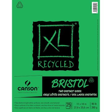 Canson XL Series Recycled Bristol Paper 11" x 14" - 100510933