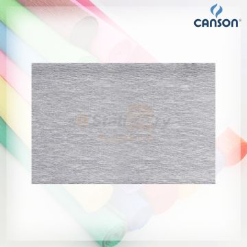 Crepe paper 30gs Canson - C200001428 Steel Grey