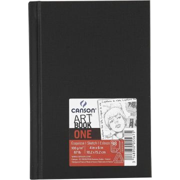Canson Art Book One Hardbound 10.2X15.2cm - 200005567