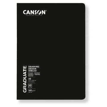 Canson Graduate Sketching And Drawing Pad 10.5 x 14.8cm - C31200L050