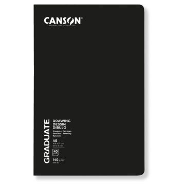 Canson Graduate Sketching And Drawing Pad 14.8 x 21cm - 31200L051