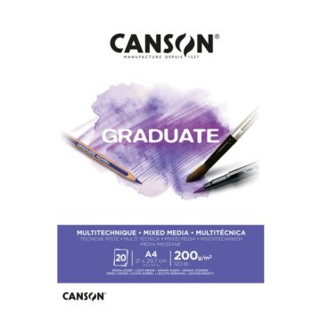 Canson Graduate Mix Media Fine 200g - A4 - 400110377