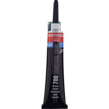 Contour Paint 20ml Amsterdam - Black 56047000