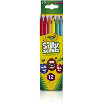 Crayola Silly Scents Twistables Colored Pencils, 12 Count