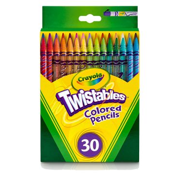 Crayola Twistables Colored Pencil Set of 30