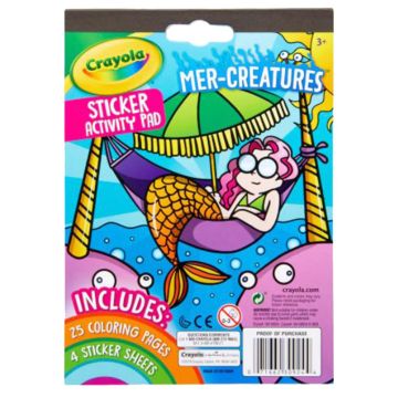 Crayola - Mer-Creatures Sticker Activity Pad