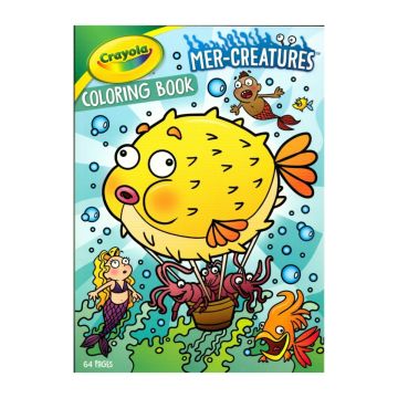 Crayola - Mer-Creatures Coloring Book