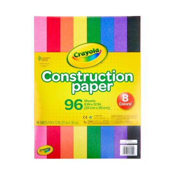 Crayola Construction Paper,96 Sheets