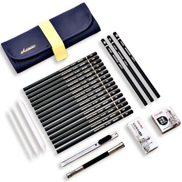 Sketch Pencil Set of 27 - Deli
