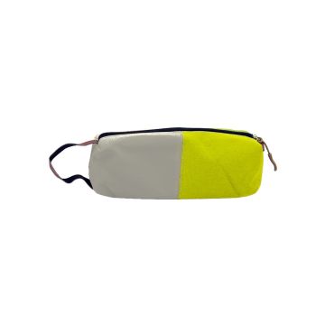 Pencil Case Duel C Yellow/Grey