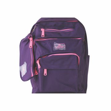 School Backpack 16" Plain Style A - Glossy Bird