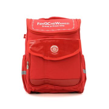 School Backbag - Fengche Wangzi - Red - 2023