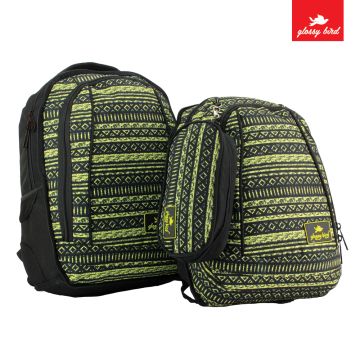 Backpack Glossy Bird Green 2089