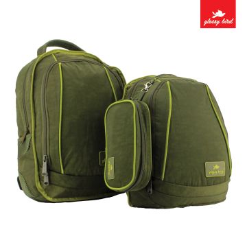 Backpack Glossy Bird Green 2092