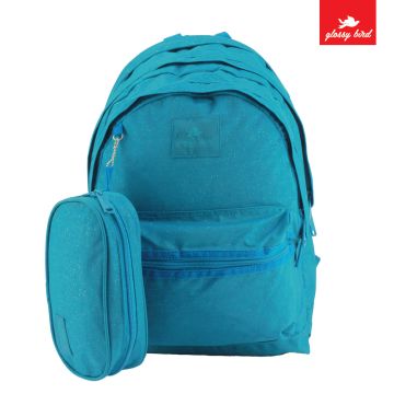 Backpack Glossy Bird Blue 2095