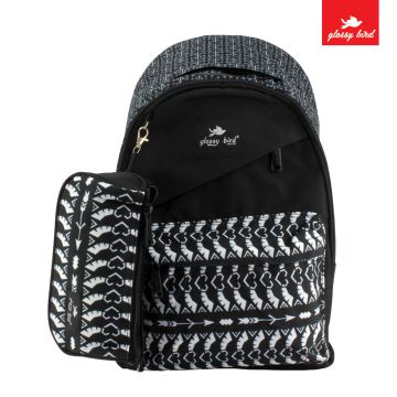 Backpack Glossy Bird Blue 2098