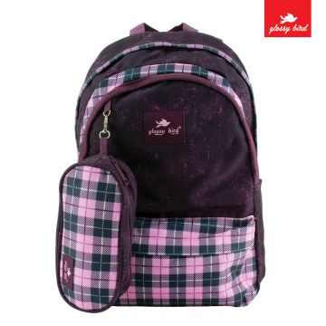 Backpack Glossy Bird Blue 2103