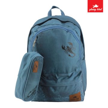 Backpack Glossy Bird Blue 2104