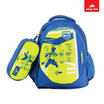 Backpack Glossy Bird Blue 2109