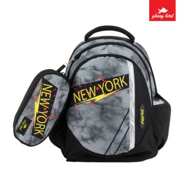 Backpack Glossy Bird Blue 2109