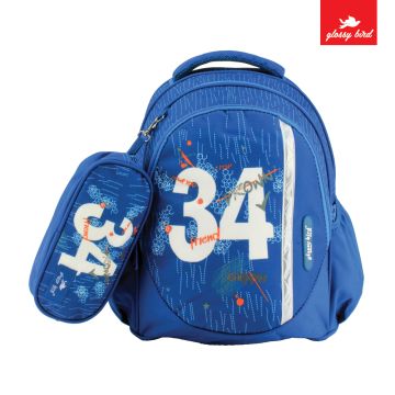 Backpack Glossy Bird Blue 2109
