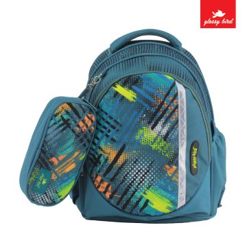 Backpack Glossy Bird Blue 2109