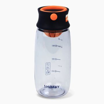 Water Bottle SHOTAY - Black 460 ML